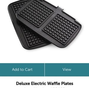 Pampered Chef Waffle Plates